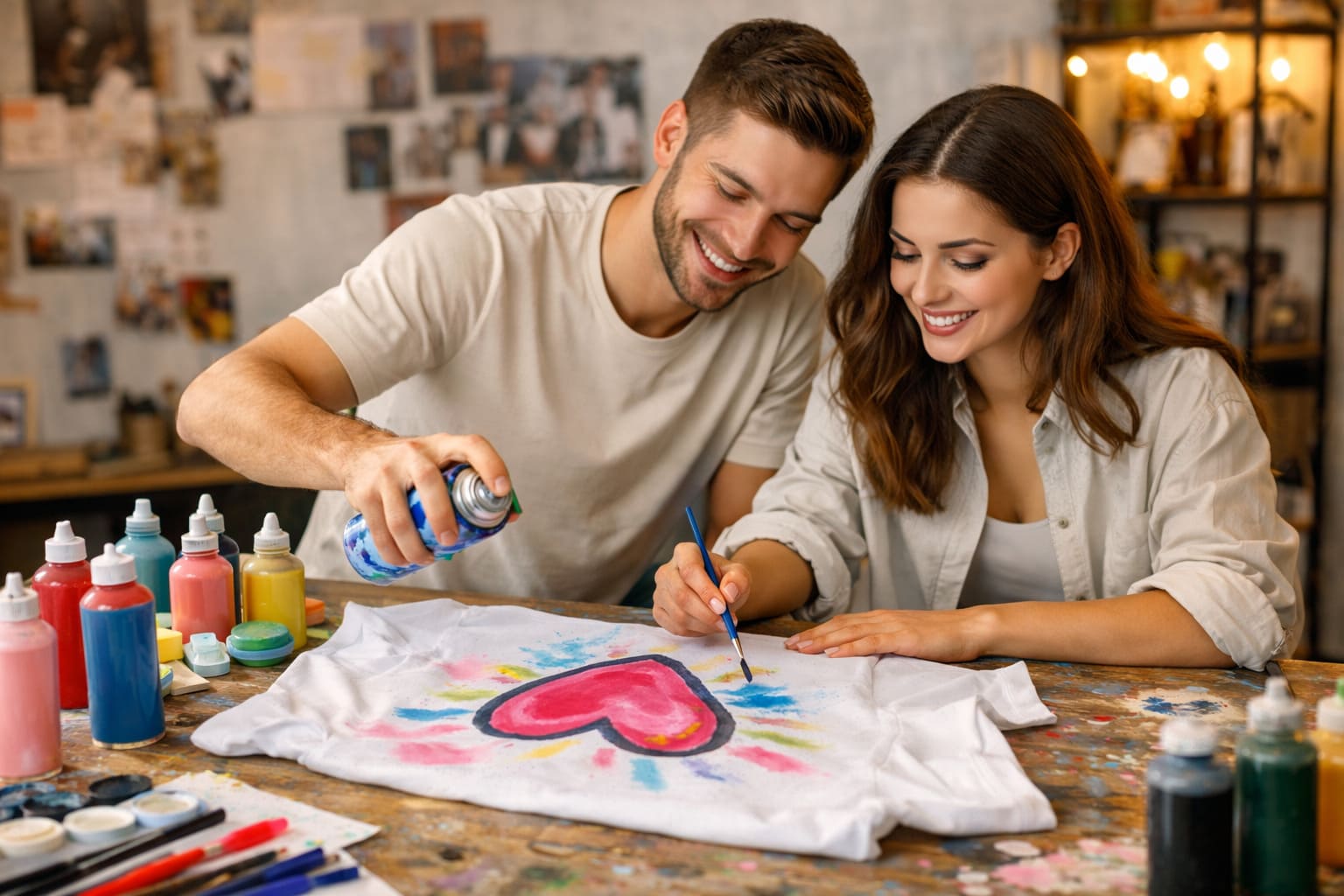 Мастер-класс для пар на День святого Валентина