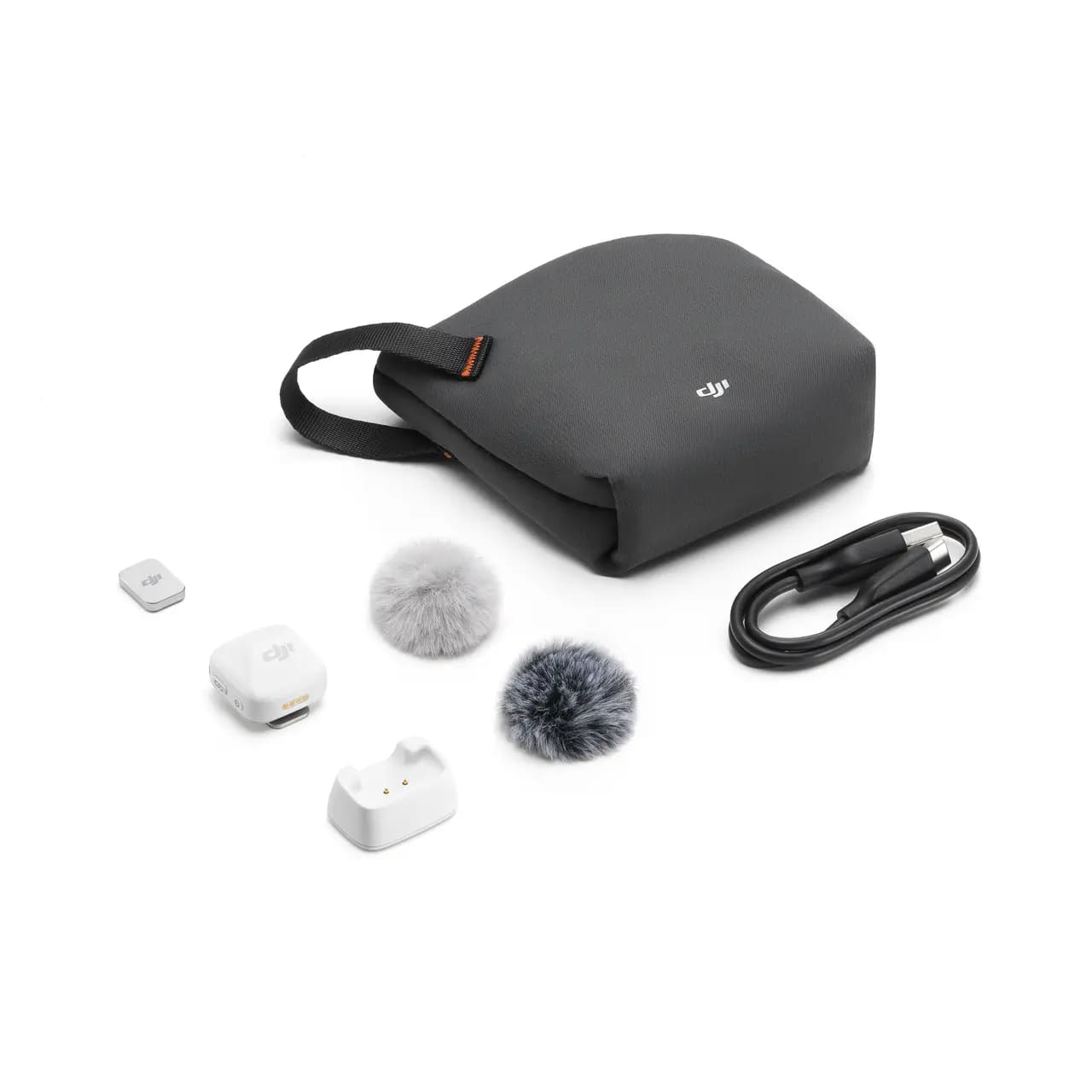 Купить мини микрофон DJI Mic Mini (2 TX + 1 RX + Зарядный футляр)