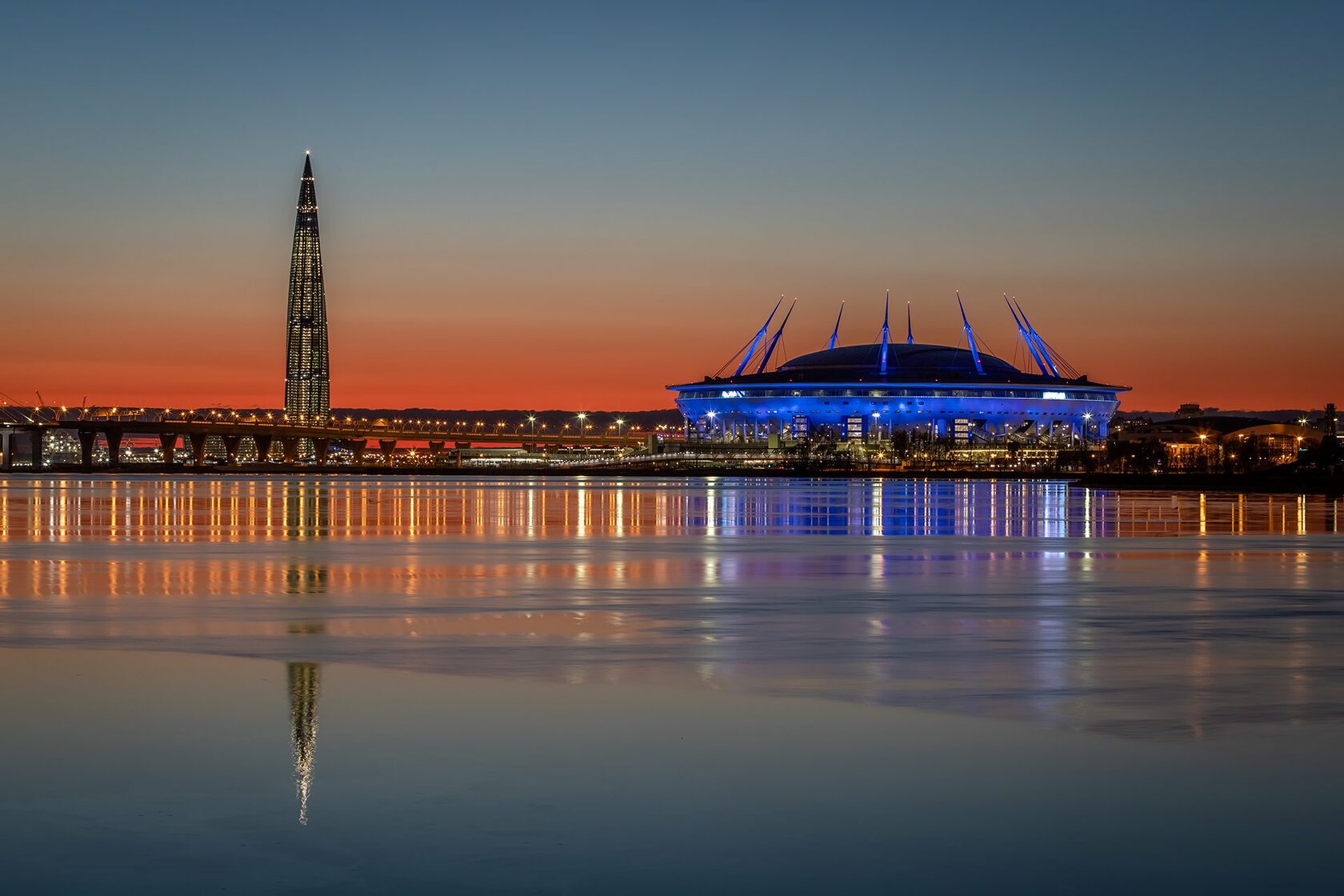 Лахта центр набережная фото