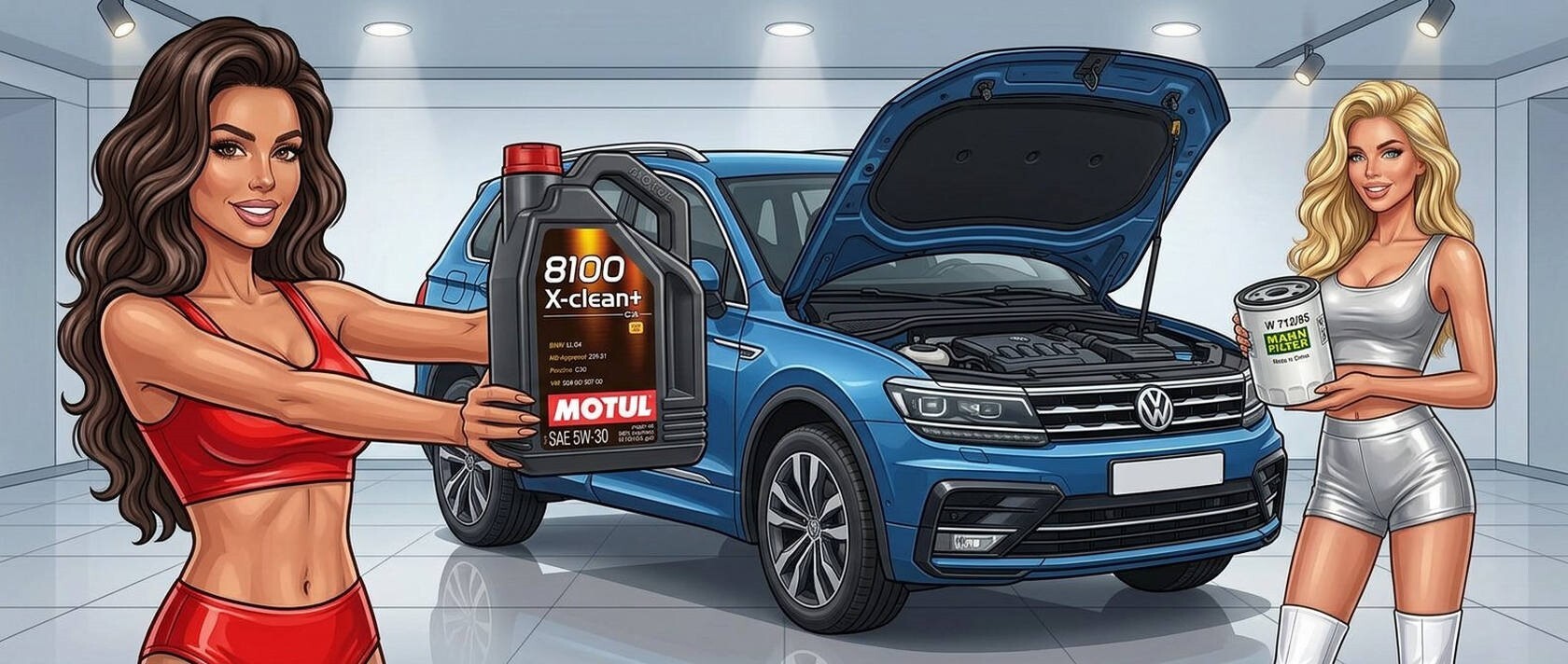 Замена масла в двигателе Volkswagen в Санкт-Петербурге
