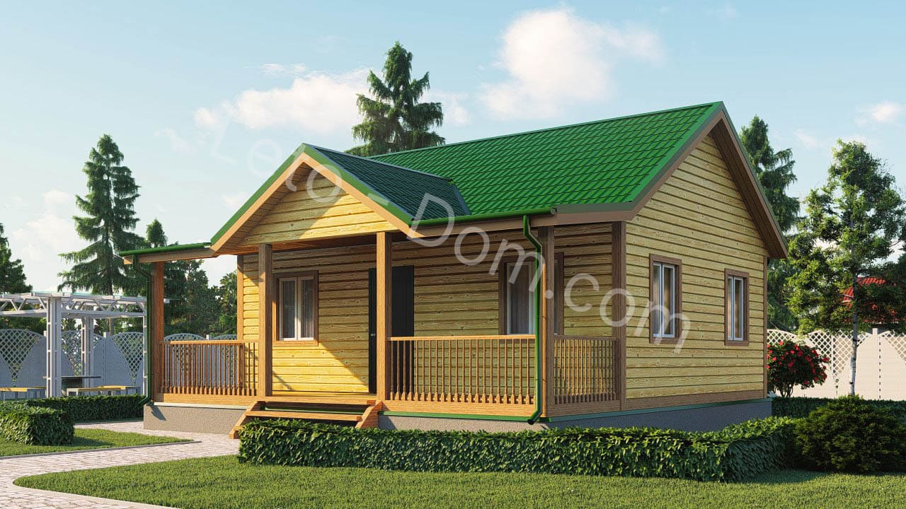 дом из бруса