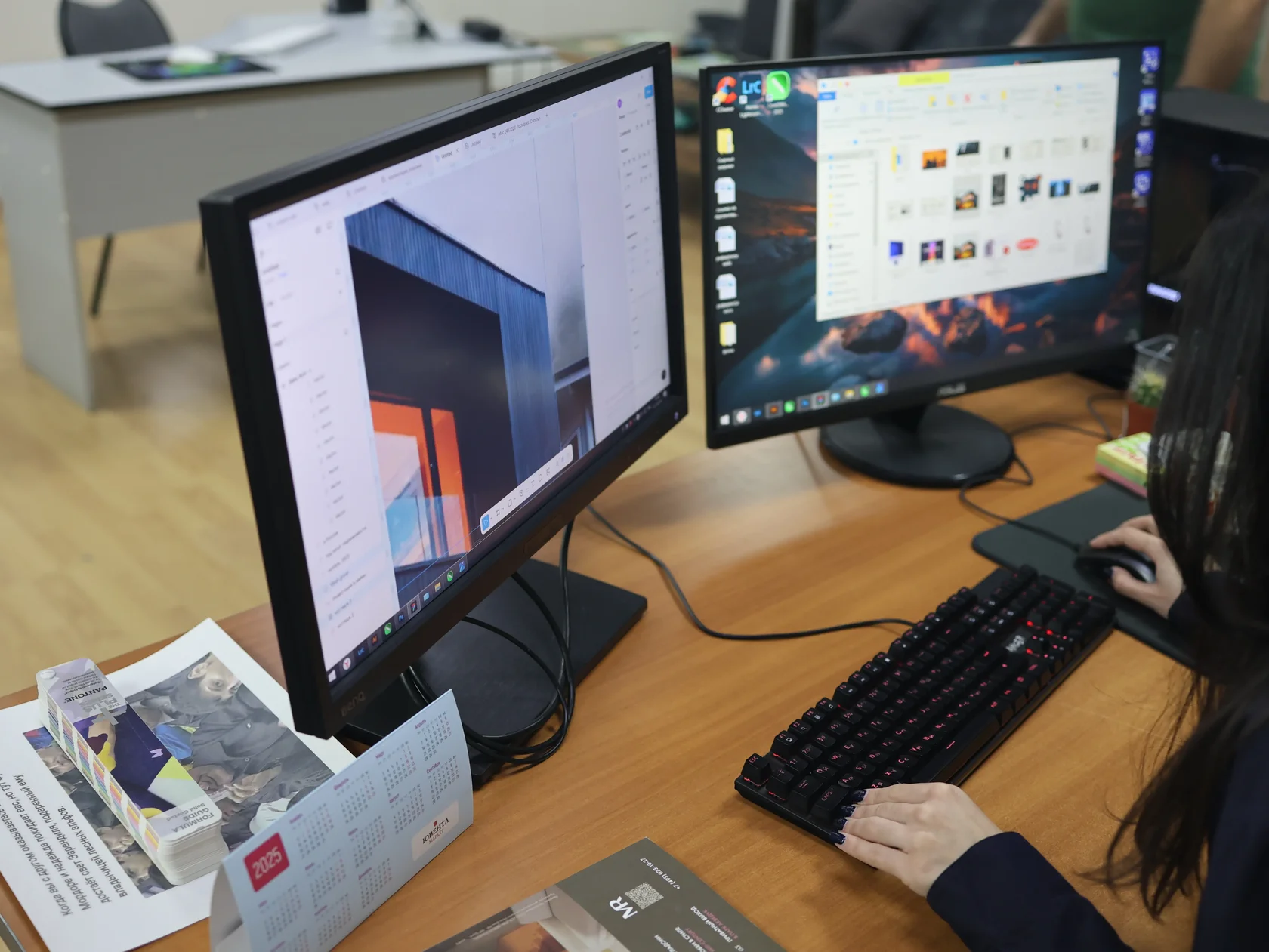 Работа с цифровыми макетами и визуальными материалами для сайта, кейсов и visual proof-layer Бизнес-Класс