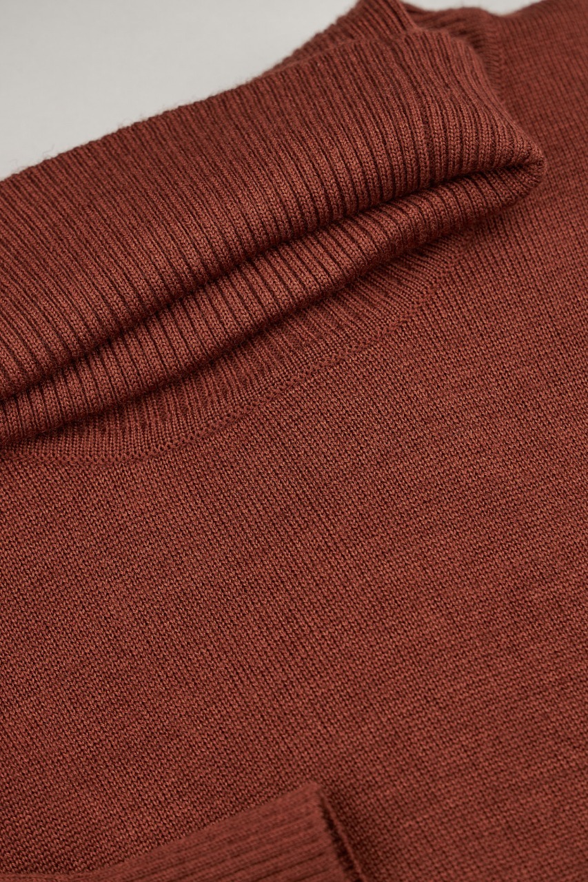 Бадлон мужской терракот