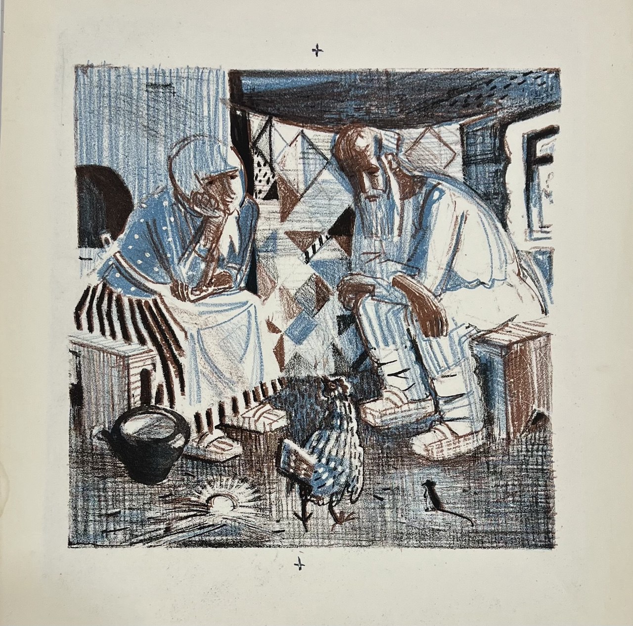 литография Александра Ливанова