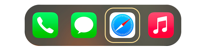 Инструкция iOS шаг 1