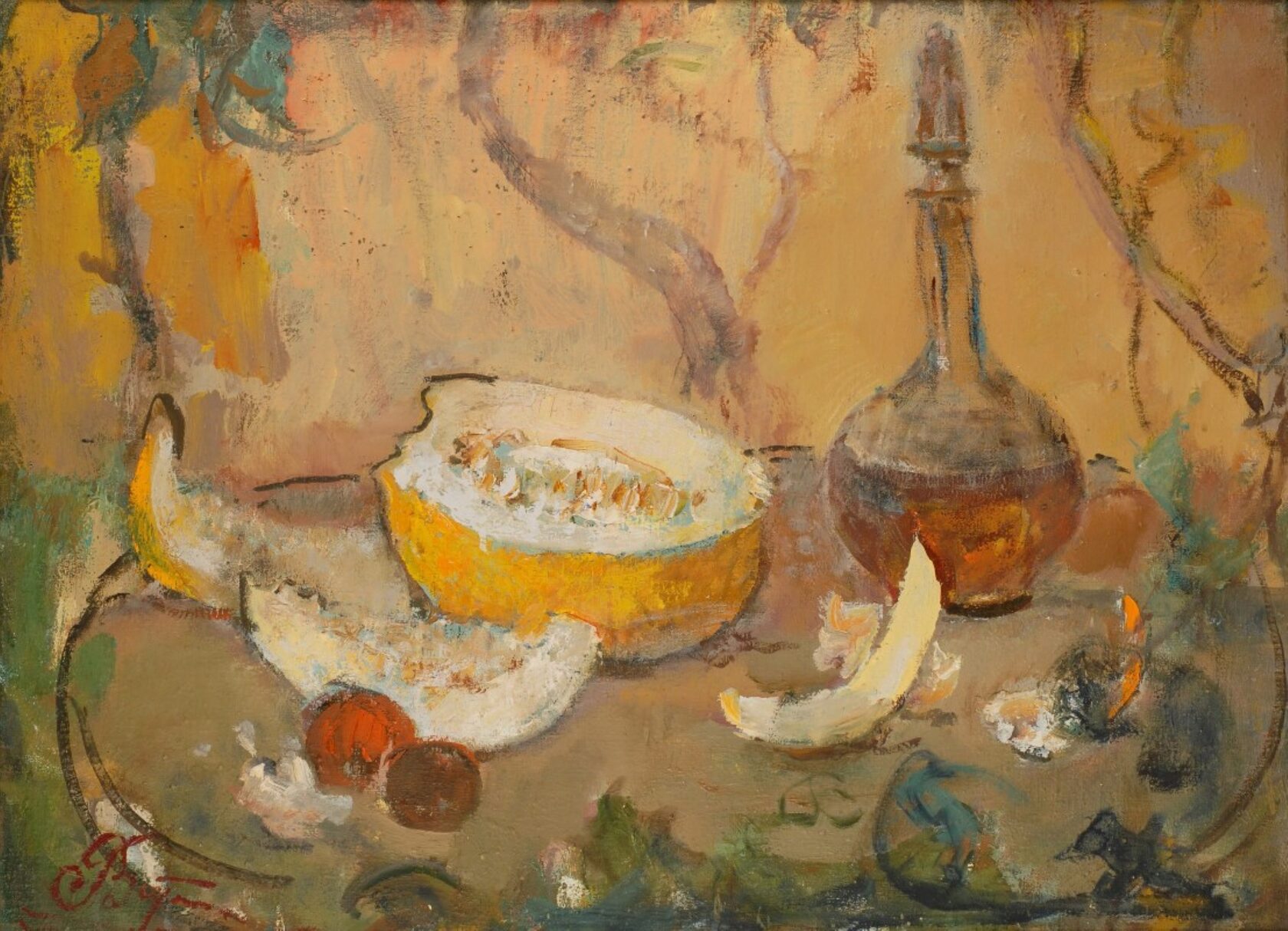 Витман И.И. Желтый натюрморт. 2002