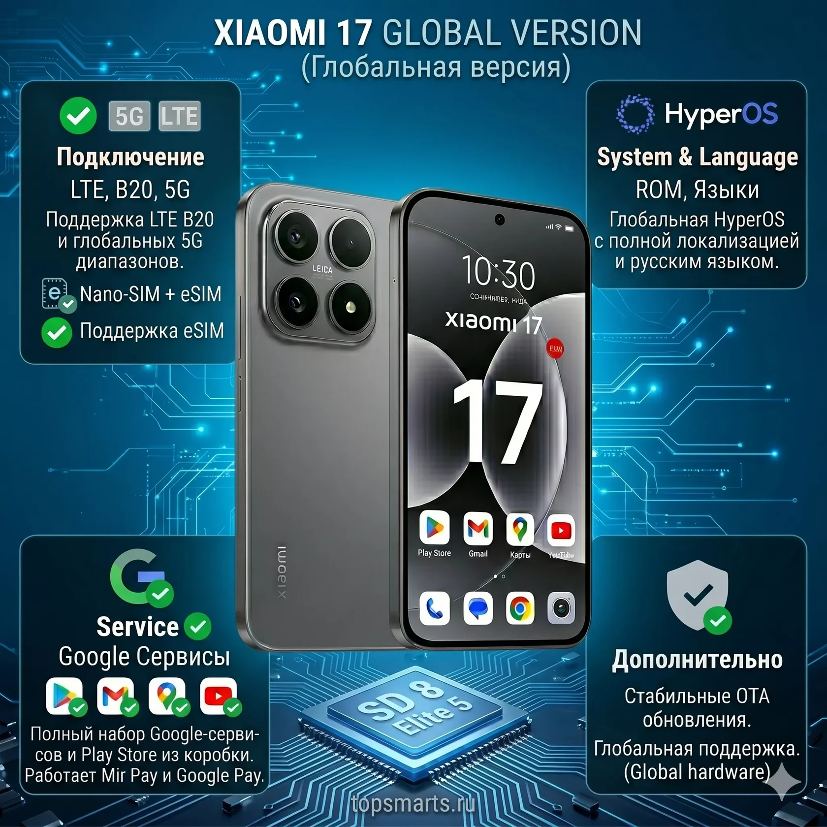 Xiaomi 17 Global Version