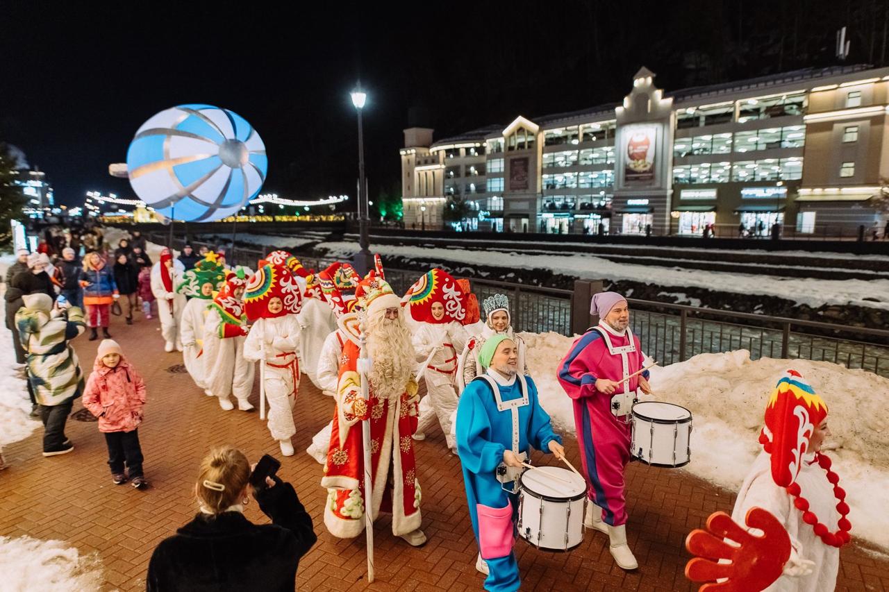 Новый год на Красной Поляне 2026