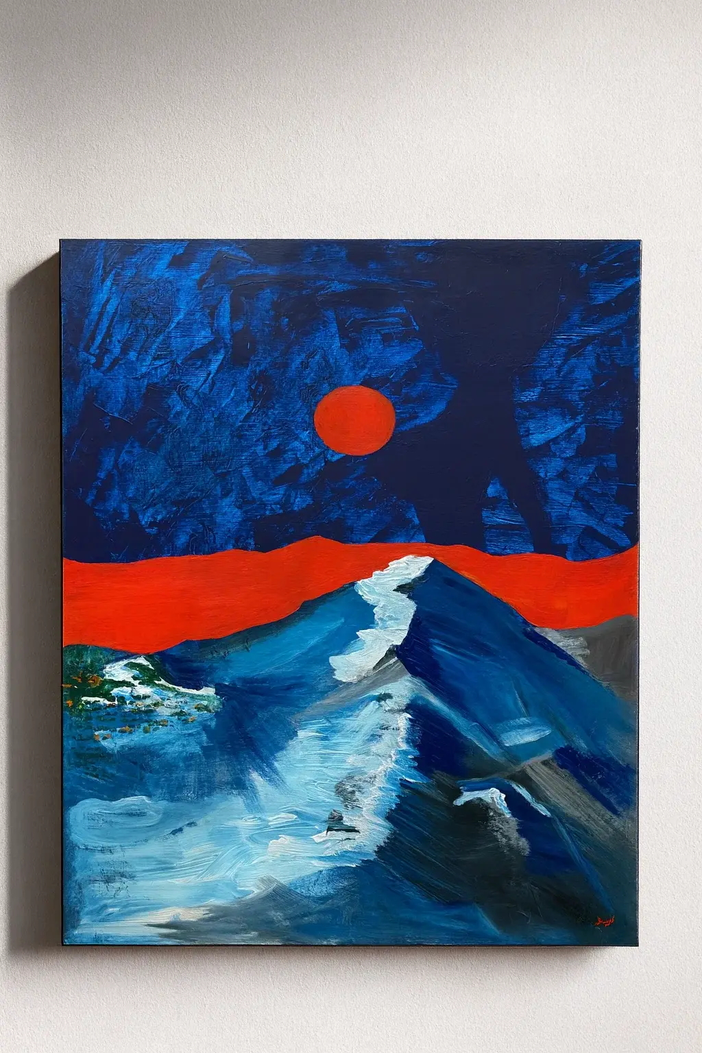 Картина на заказ мало и акрил