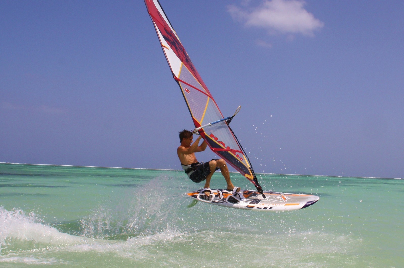 Kitesurfing Занзибар