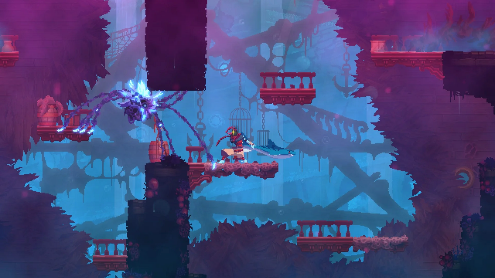 Кадр из мобильной игры Dead Cells
