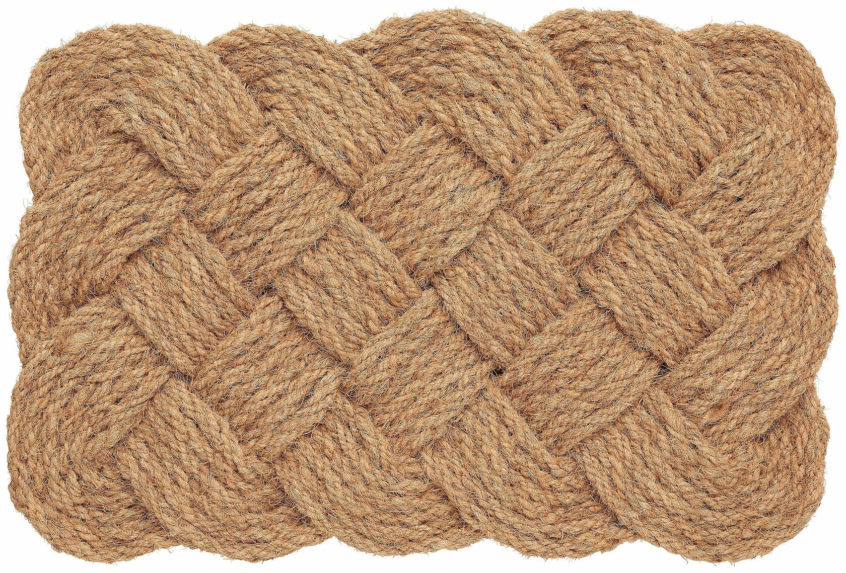 Придверный коврик ИКЕА СТАВРЕБЮ, спираль естественный, 0.6 х 0.4 м