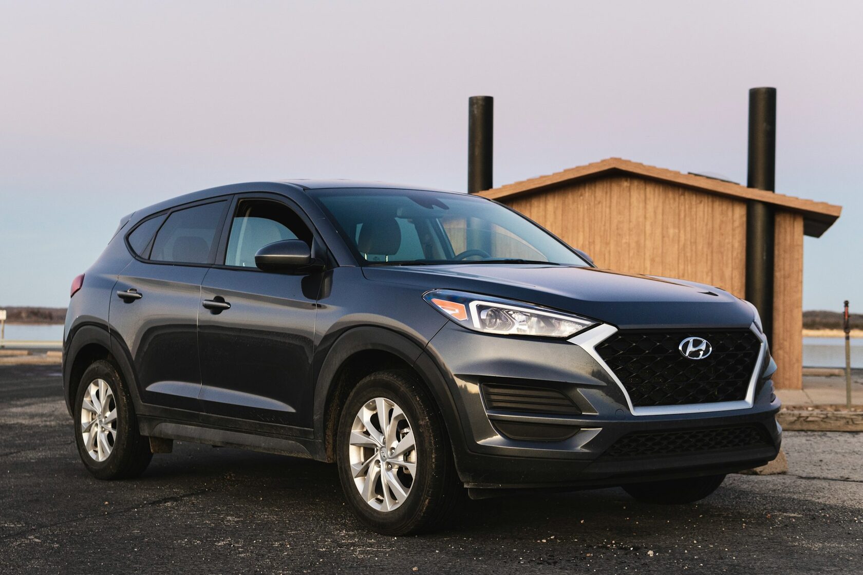 Hyundai Tucson — вид спереди