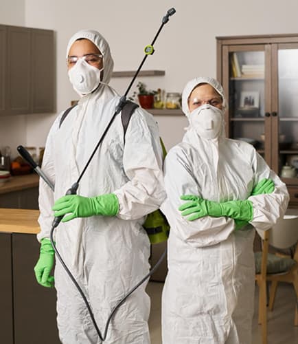 Специалист ДезПрофи за работой