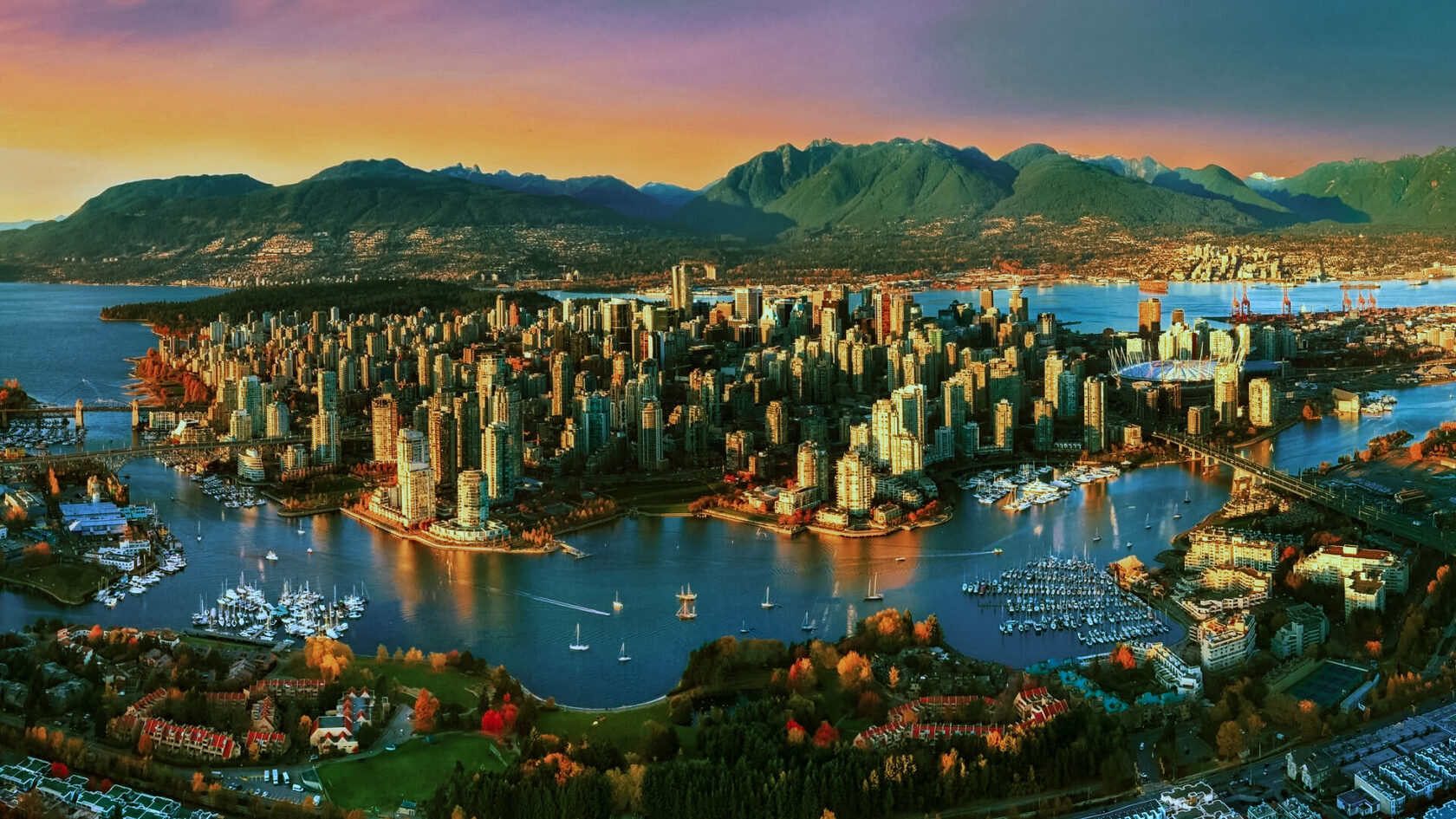 Ванкувер город в Канаде достопримечательности