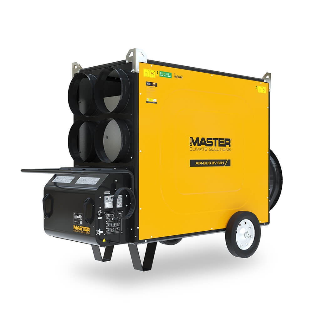 Master BV 691 SE — устройство теплогенератора