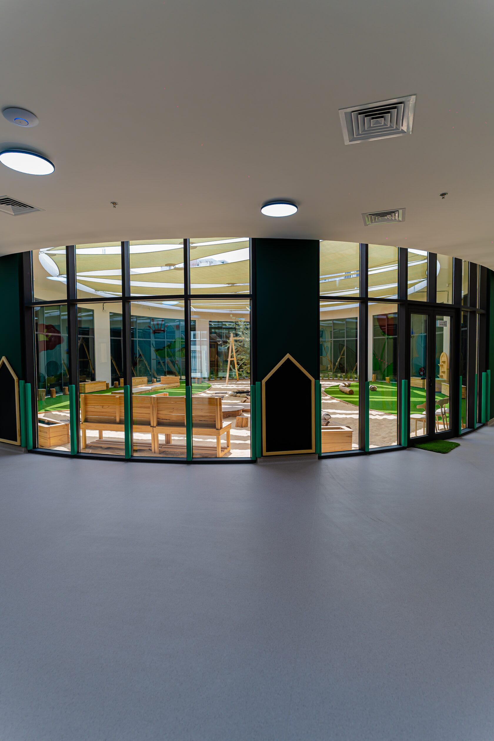 Premium early childhood campus surrounded by greenery at Paddington Park Dubai