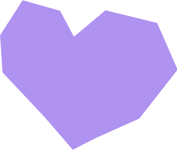 фиолетовое сердце 4