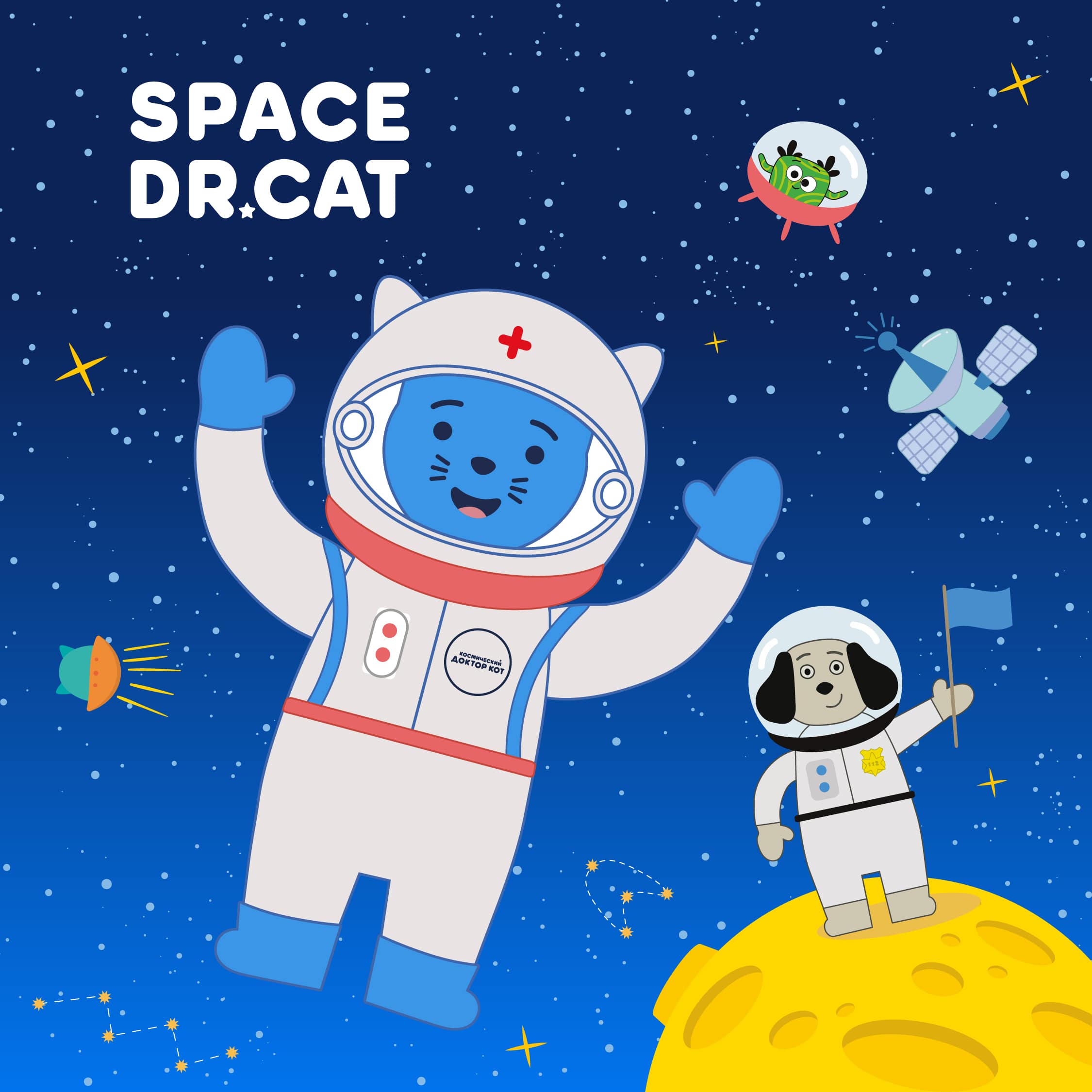Космический доктор кот