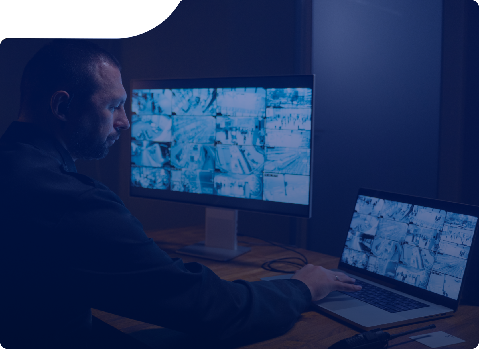 Установка охранного телевидения