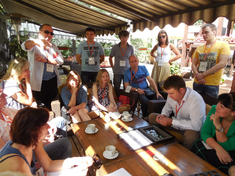 Летний тренинг повышения эффективности компании Навиния