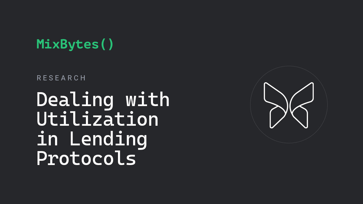 Dealing with Utilization in Lending Protocols