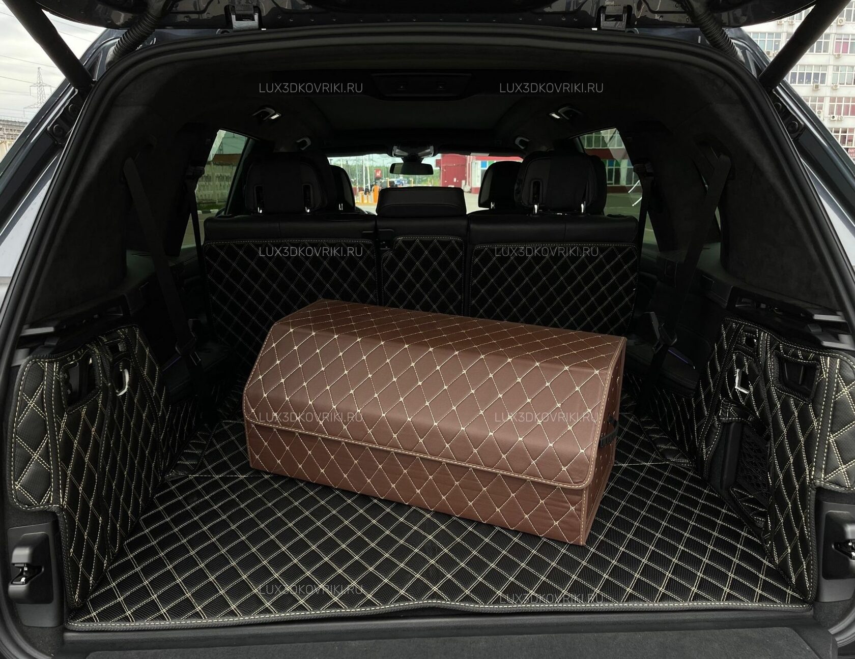 Органайзеры из экокожи в багажник