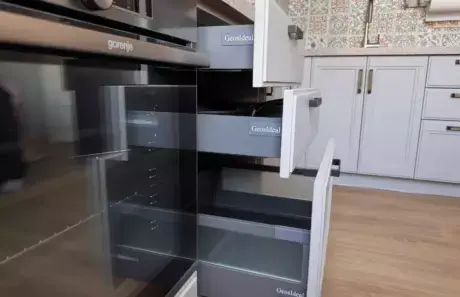 Кухня Фреда в цвете Экрю фото 12