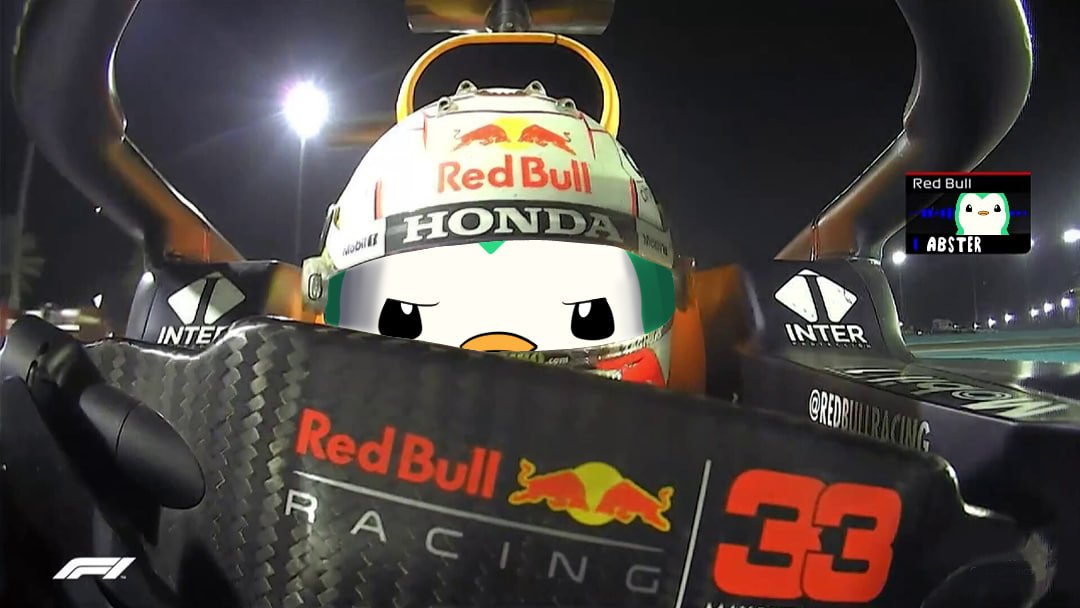 Oracle Red Bull Racing Web3 artwork with Formula 1 theme