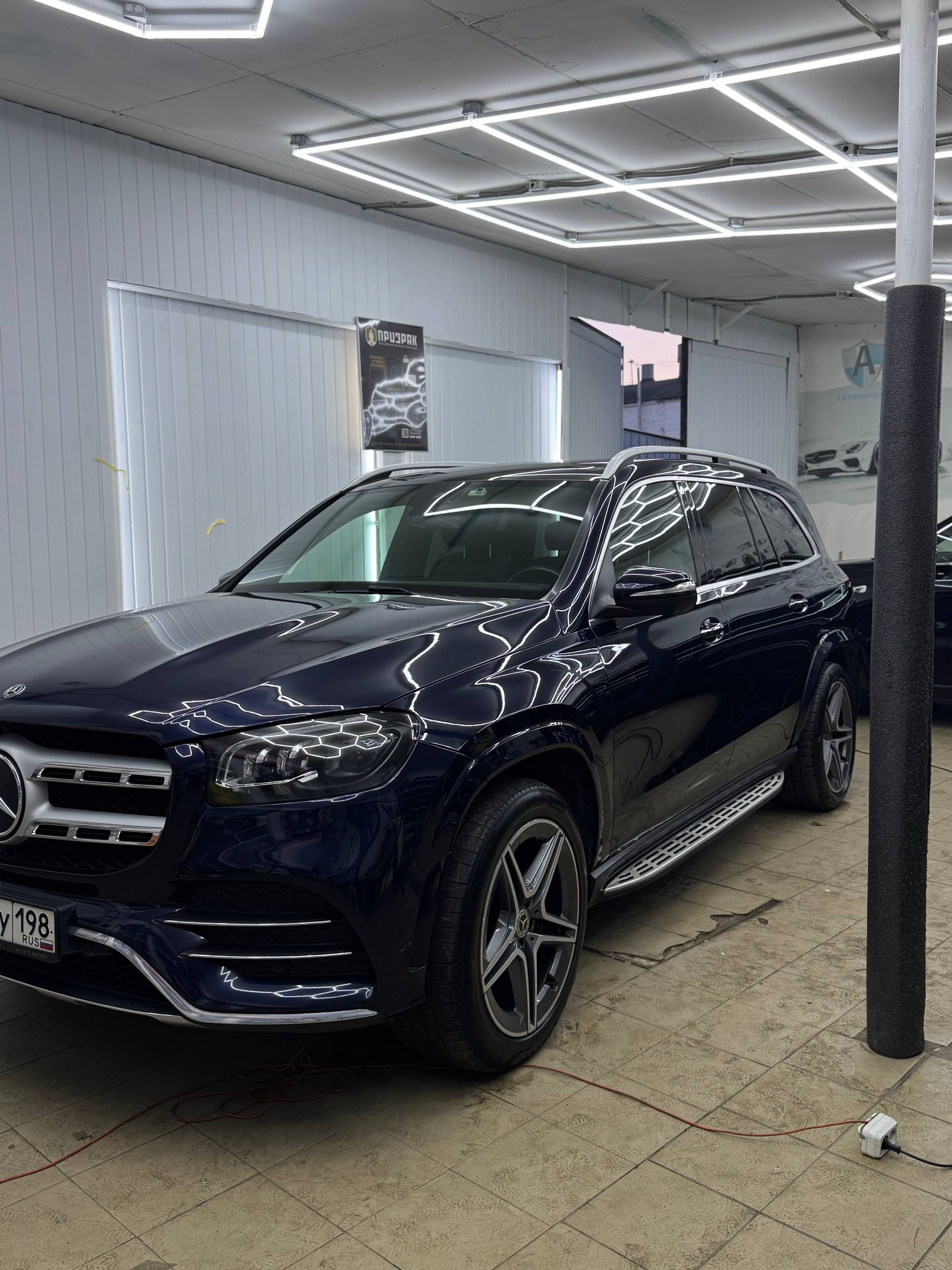 Mercedes GLS 450 — полировка кузова, фото 5 в DESstudio