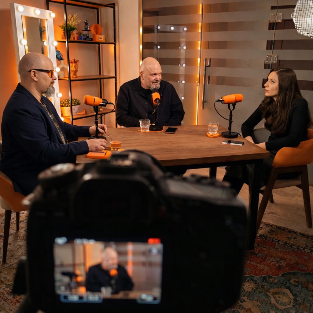 Съёмка подкаста «Доверие 360»: эксперты о доверии в бизнесе digital