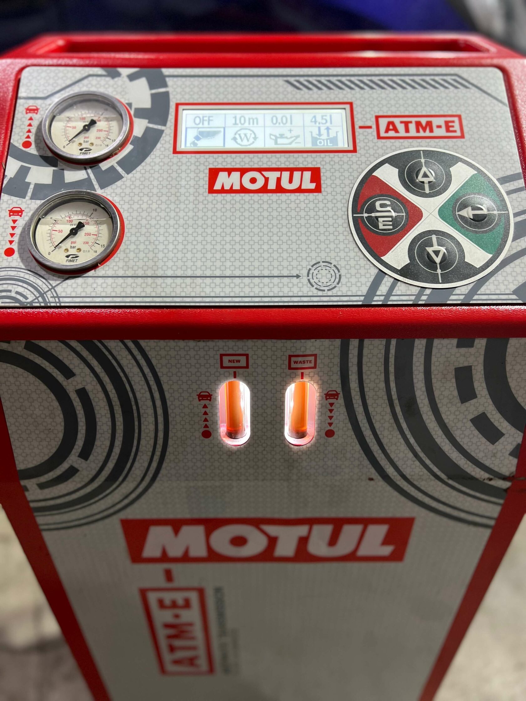 Состояние отработанного масла вариатора