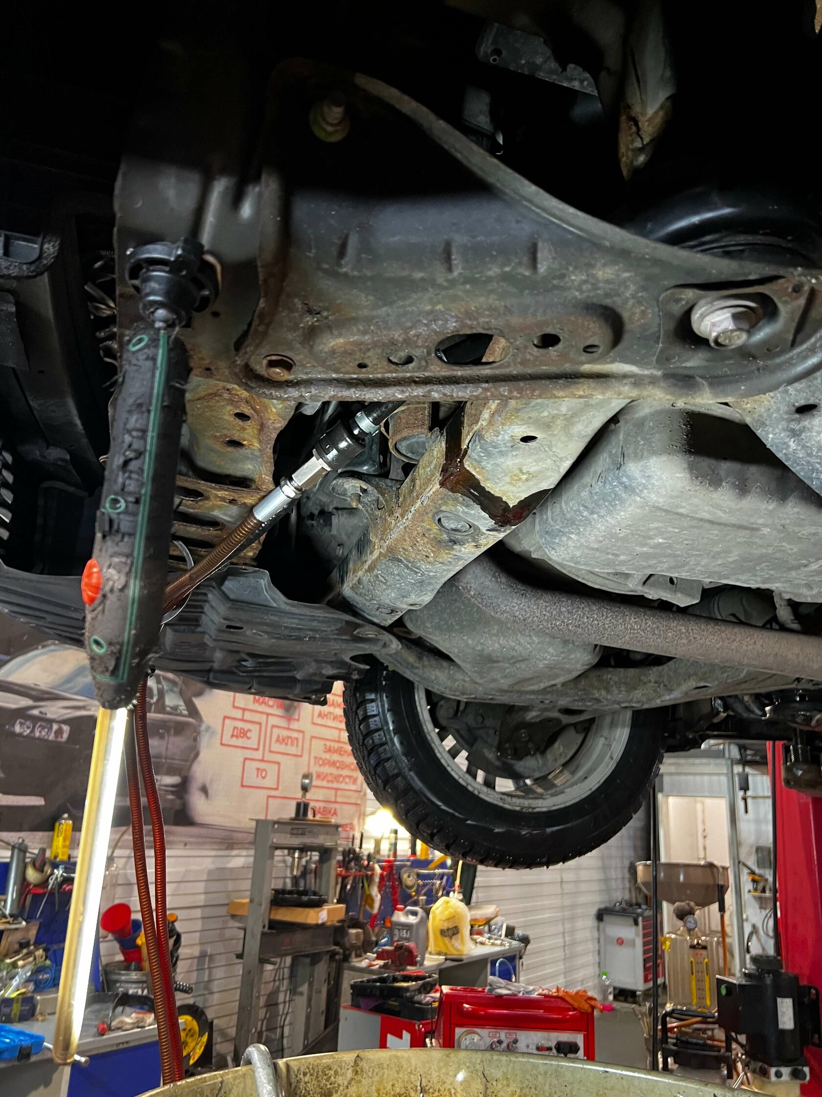 Подключение к контуру охлаждения АКПП