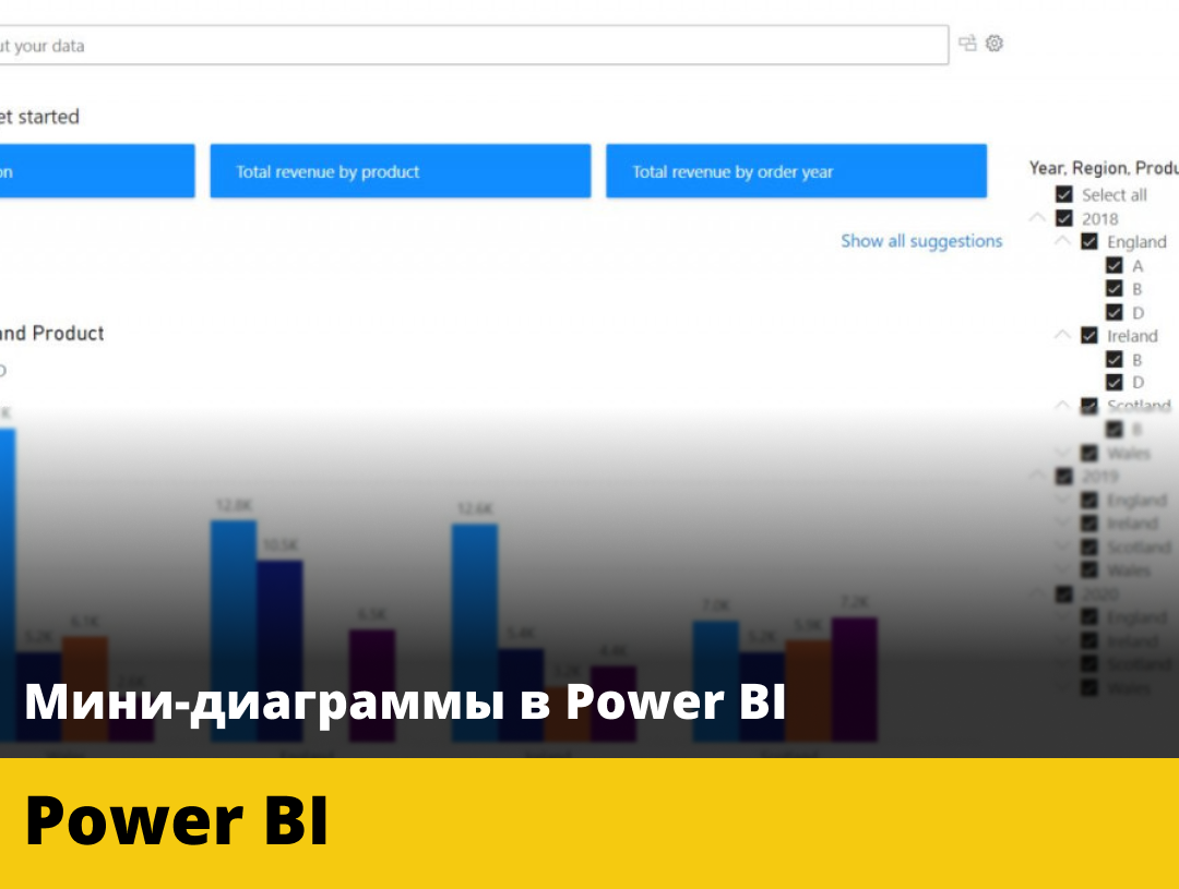 Функция union в power bi