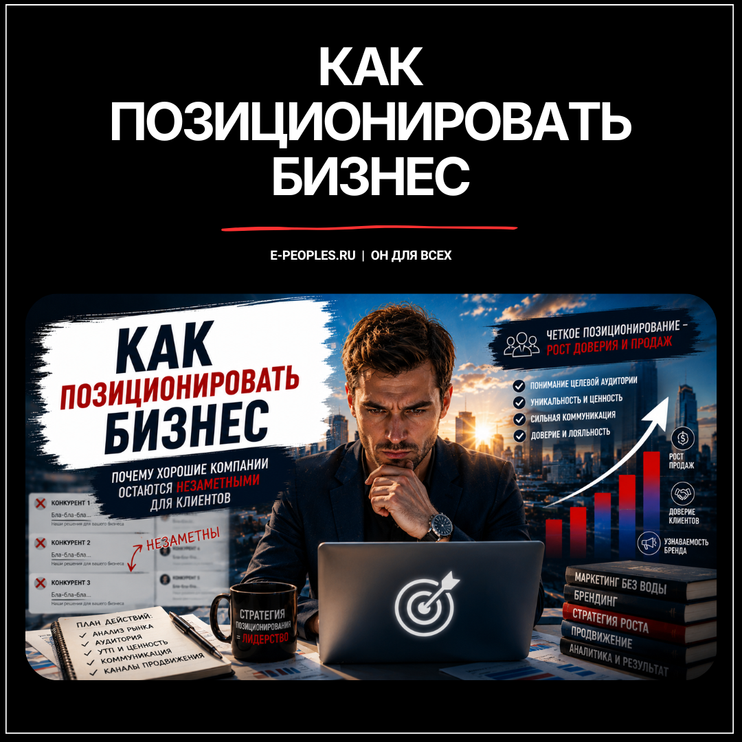 Как позиционировать бизнес