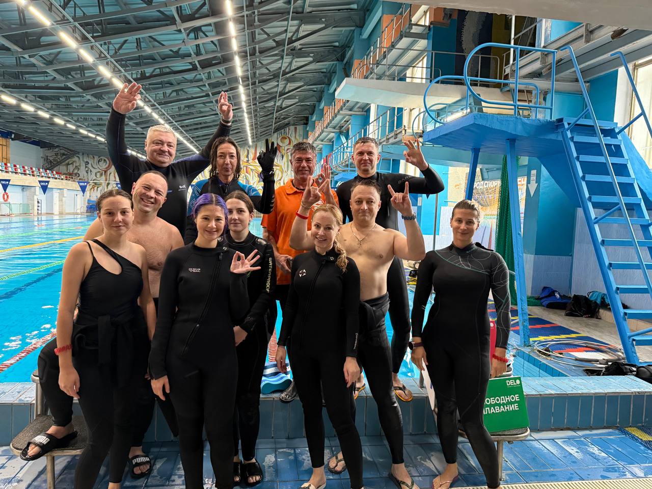 обучение дайвингу в Москве