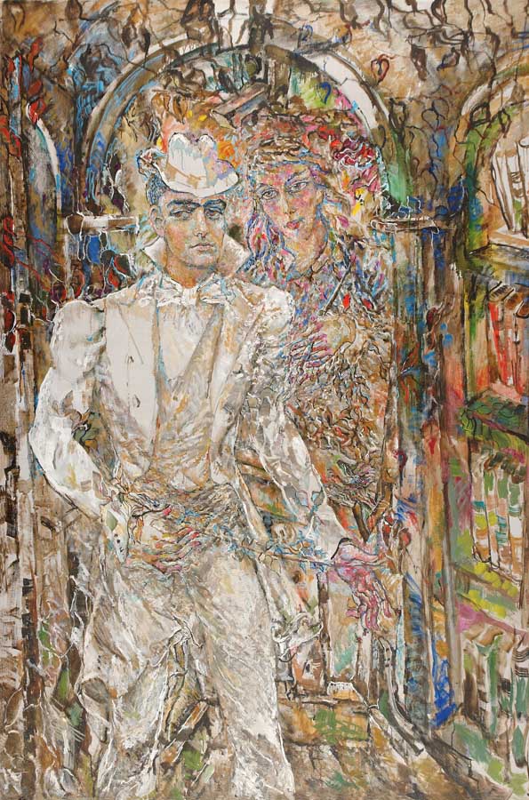 Художник Лидия Самокиш. Холст, масло. Частная коллекция семьи художника