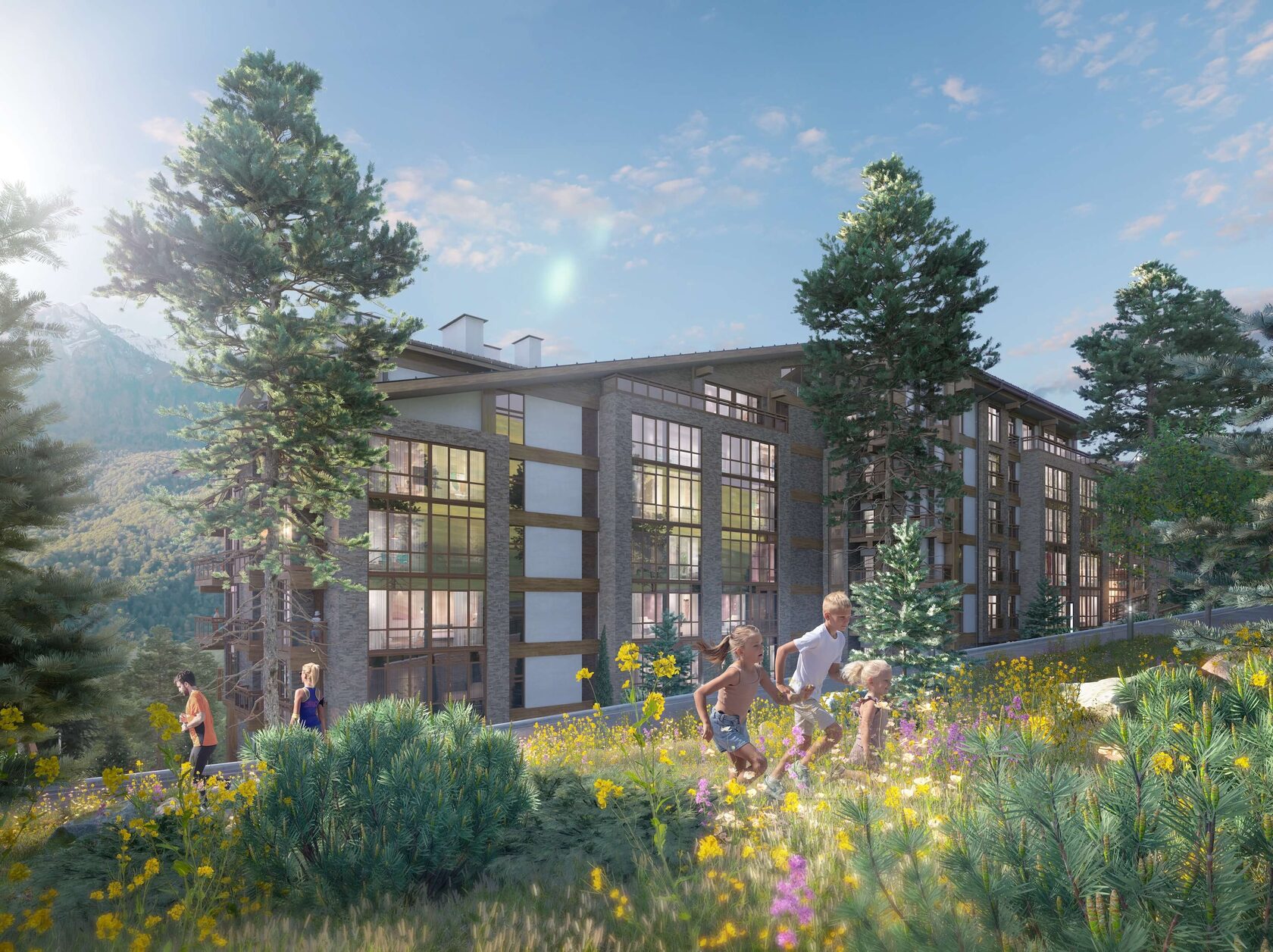 Скайвилль — прогулочные зоны и природа