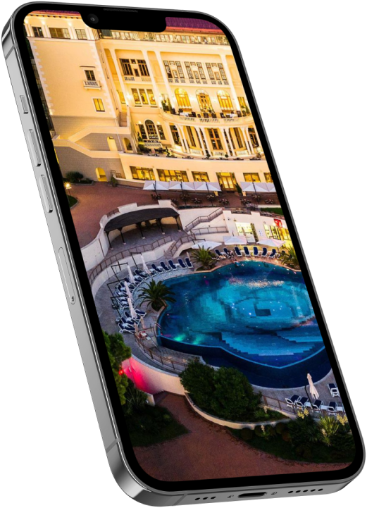 Апартаменты в Сочи, Апарт-комплекс Сочи, комплекс Камелия в Сочи, Купить апартаменты Сочи, Вид на горы и море, Комплекс с шикарными видами, Мокап телефона