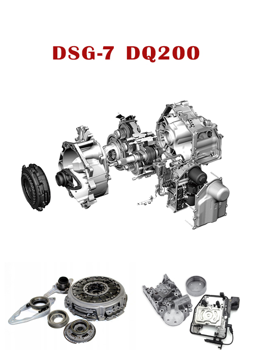 Снятие - установка кпп / ДСГ-7 / DSG-7 DQ200 0am