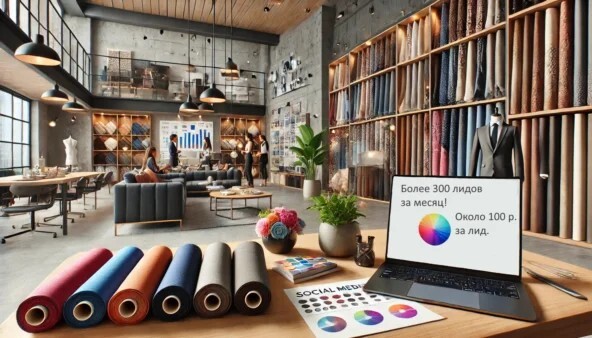 Пример проекта: Оптовая продажа модных тканей