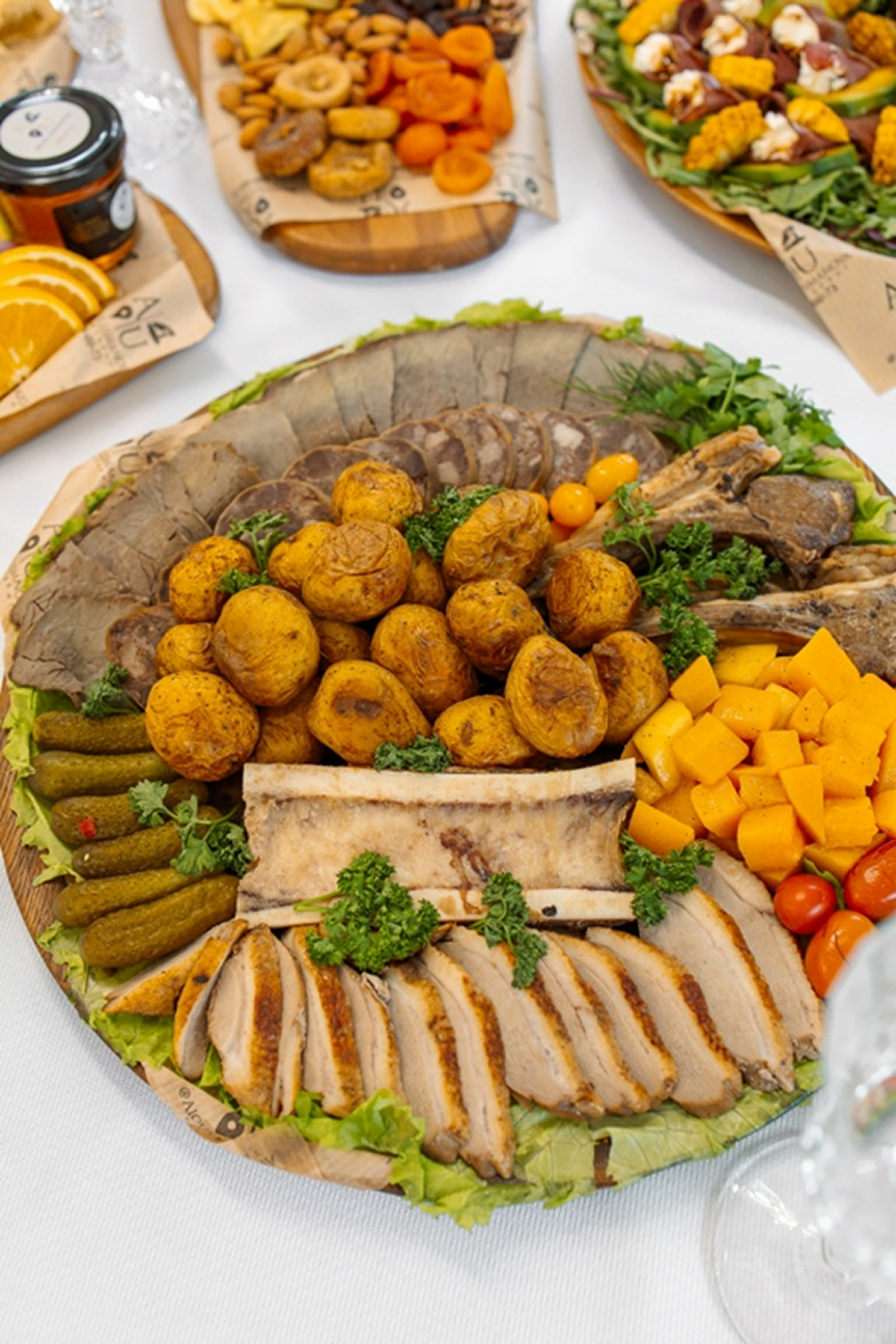 Домашний пирог с мясом и картофелем от кейтеринга Айгуль Усмановой