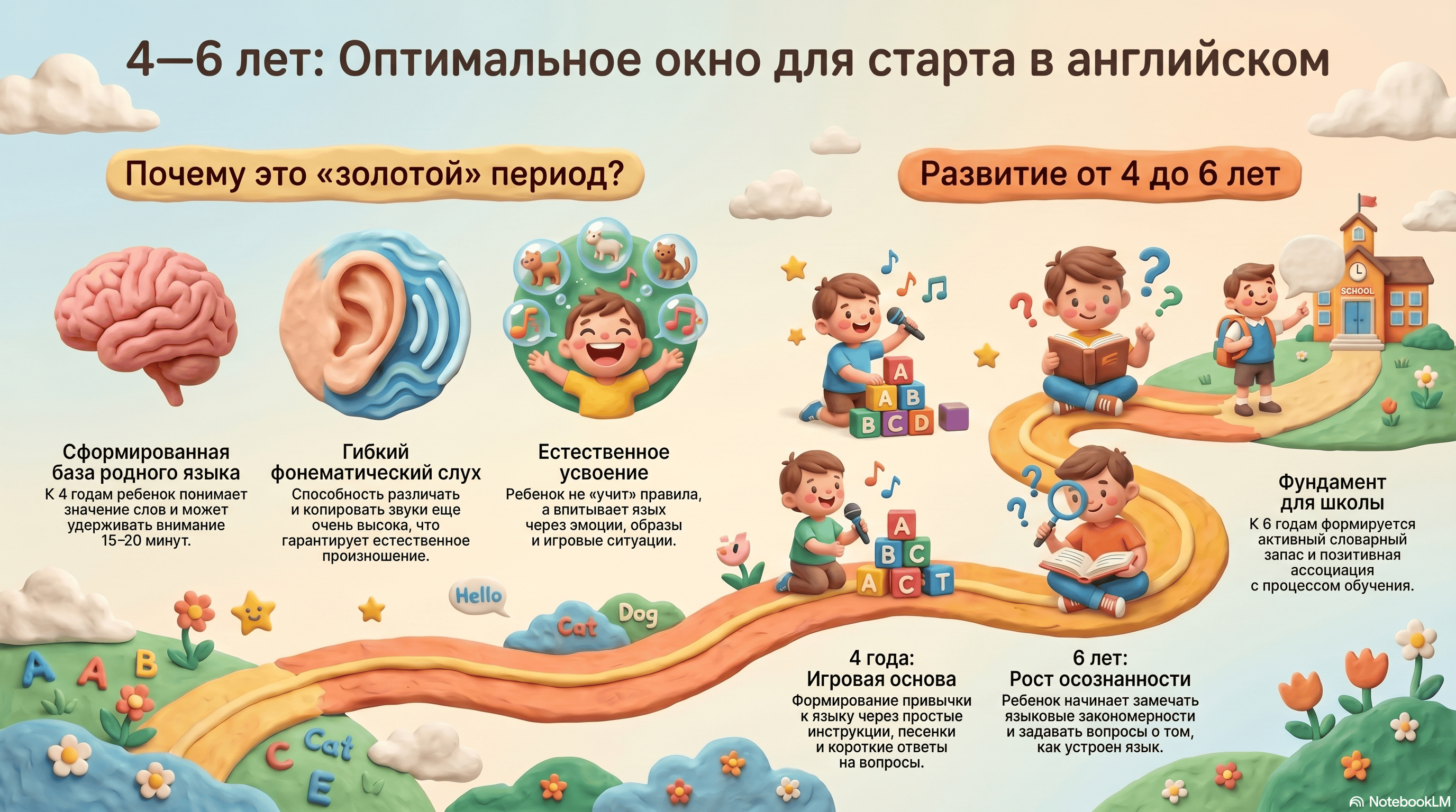 Возраст от 3 до 7 лет: что меняется в обучении на каждом этапе