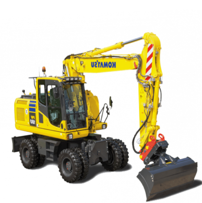 Колесный экскаватор