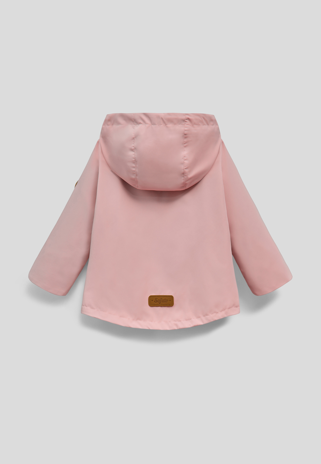 съемка куртки сзади на белом фоне