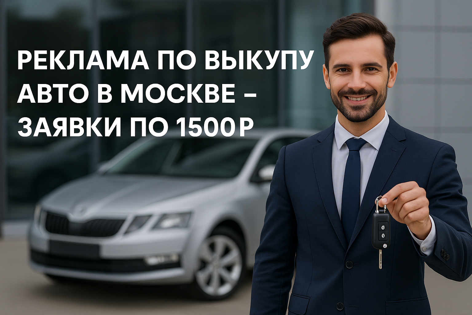 реклама сайта по выкупу авто в Москве
