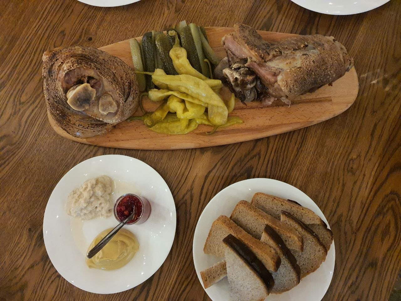 Чешские блюда и рулька