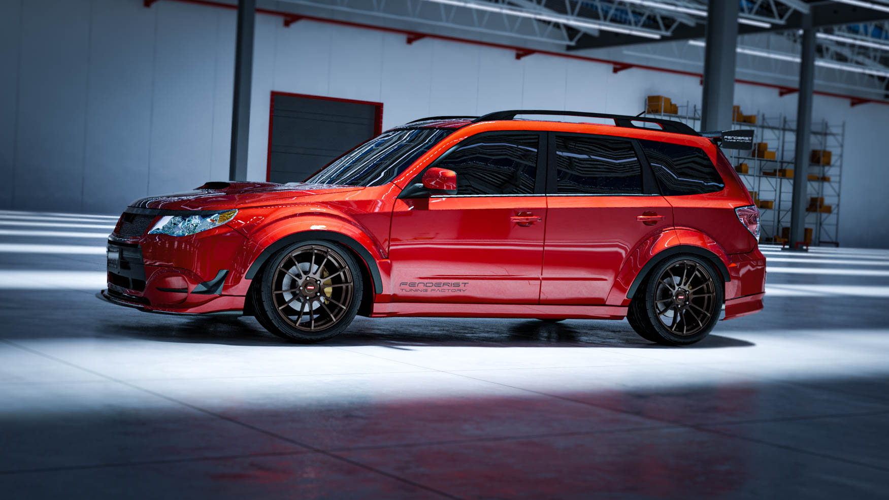 forester sh body kit