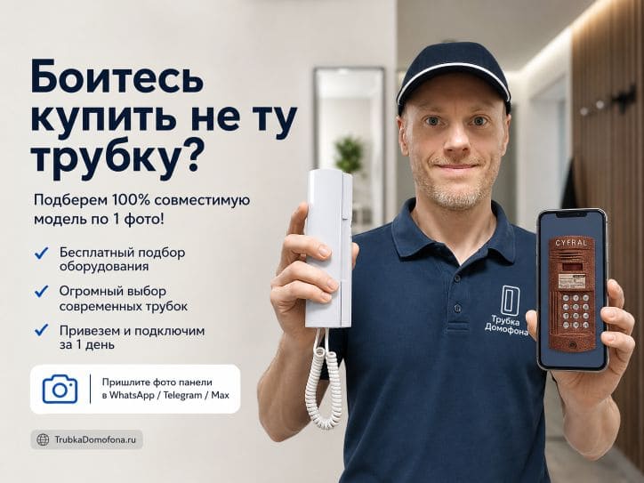 Совместимость трубок домофона: как выбрать аппарат который точно подойдет к вашему подъезду