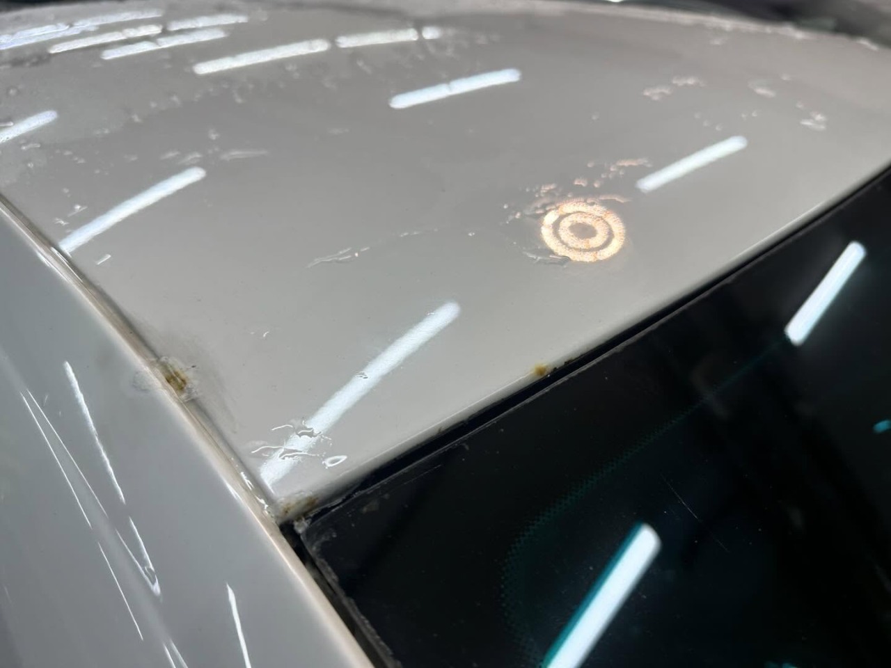Покраска ржавой крыши Volkswagen